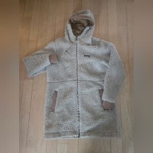 Patagonia Cream Sherpa Fleece Jacket